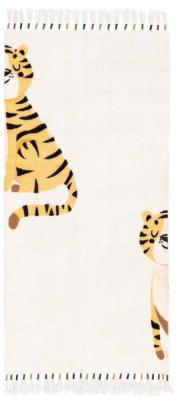 4Living Piilo Matto 90x150 Cm Luonnonvalkoinen/oranssi 1 4Living Piilo Matto 90x150 Cm Luonnonvalkoinen/oranssi