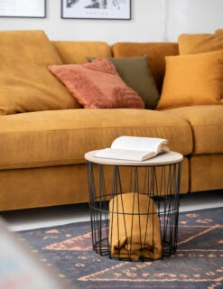 4Living String Apupöytä 37x37x35 Cm Musta -Yleinen Kotikauppa 4living string apupoyta musta pieni