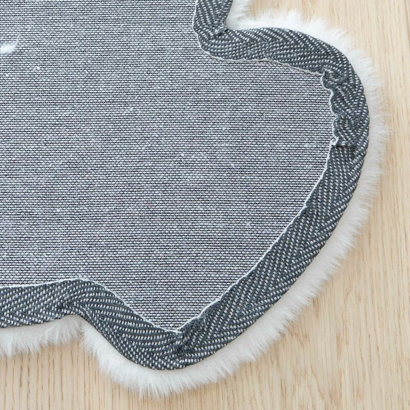 4Living Teddy Matto 67x90 Cm Valkoinen 1 4Living Teddy Matto 67x90 Cm Valkoinen