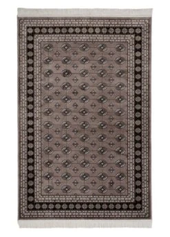 K/M Kashmir Boccara Viskoosimatto 130x190 Cm Harmaanruskea