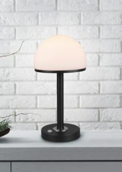 Trio Berlin LED Pöytävalaisin Mattamusta -Yleinen Kotikauppa 527590132