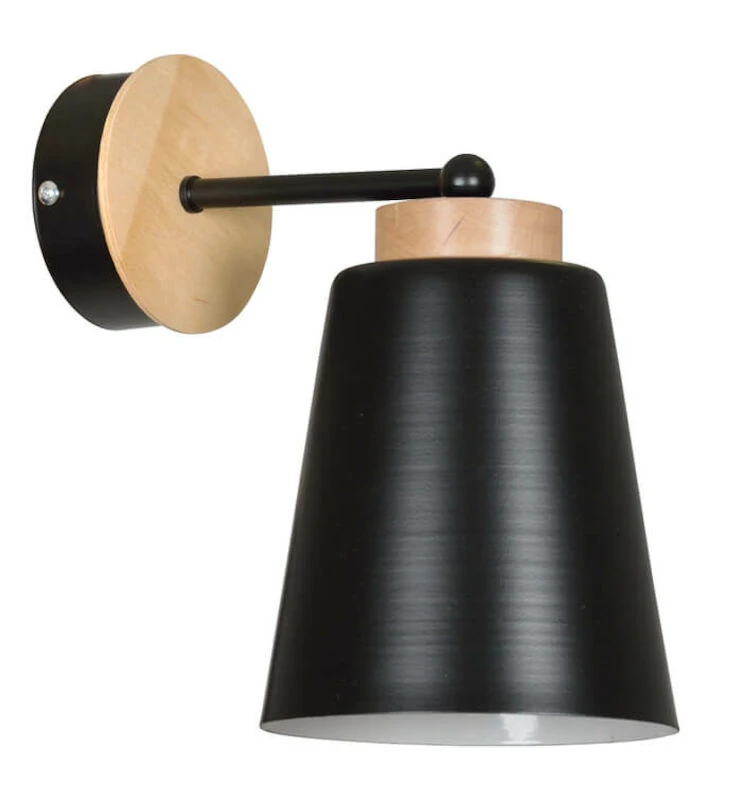 Emibig Periot Seinävalaisin Musta 2 Emibig Periot Seinävalaisin Musta - Image 2