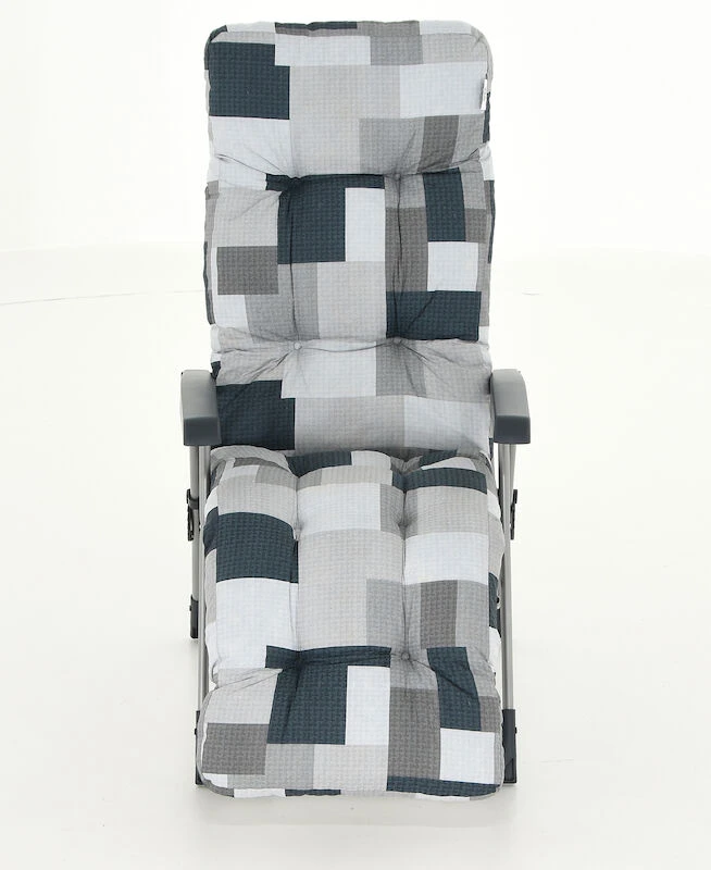 4Living Baden Baden Tuoli+pehmuste, Hopea Siniharmaa 1 4Living Baden Baden Tuoli+pehmuste, Hopea Siniharmaa