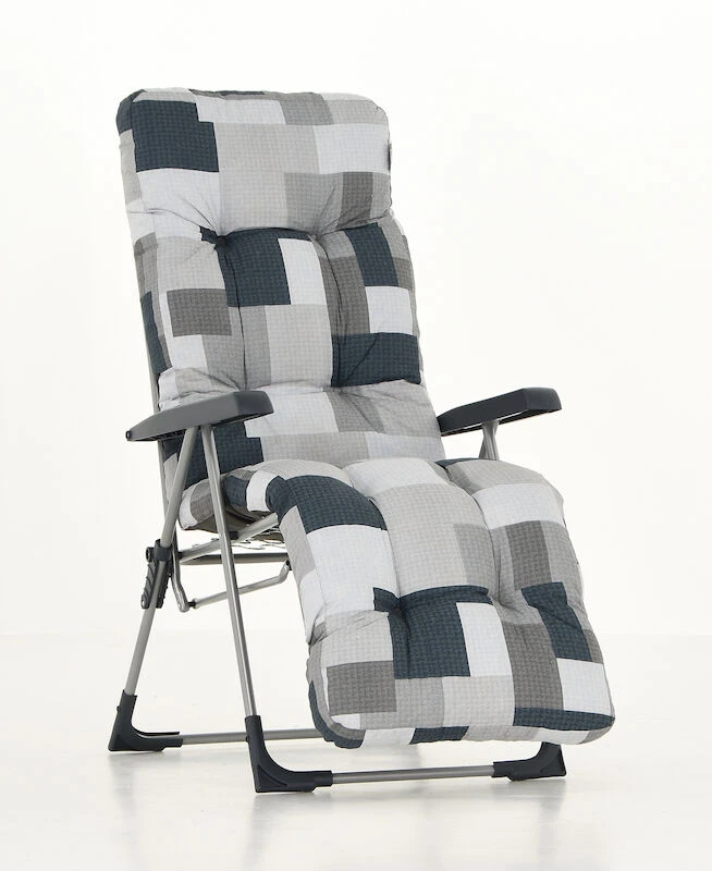 4Living Baden Baden Tuoli+pehmuste, Hopea Siniharmaa 3 4Living Baden Baden Tuoli+pehmuste, Hopea Siniharmaa - Image 3