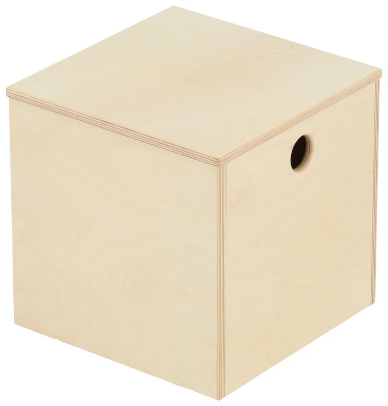 Saari Laatikko Kannella 30x30x30 Cm Lakattu Vaneri 4 Saari Laatikko Kannella 30x30x30 Cm Lakattu Vaneri - Image 4