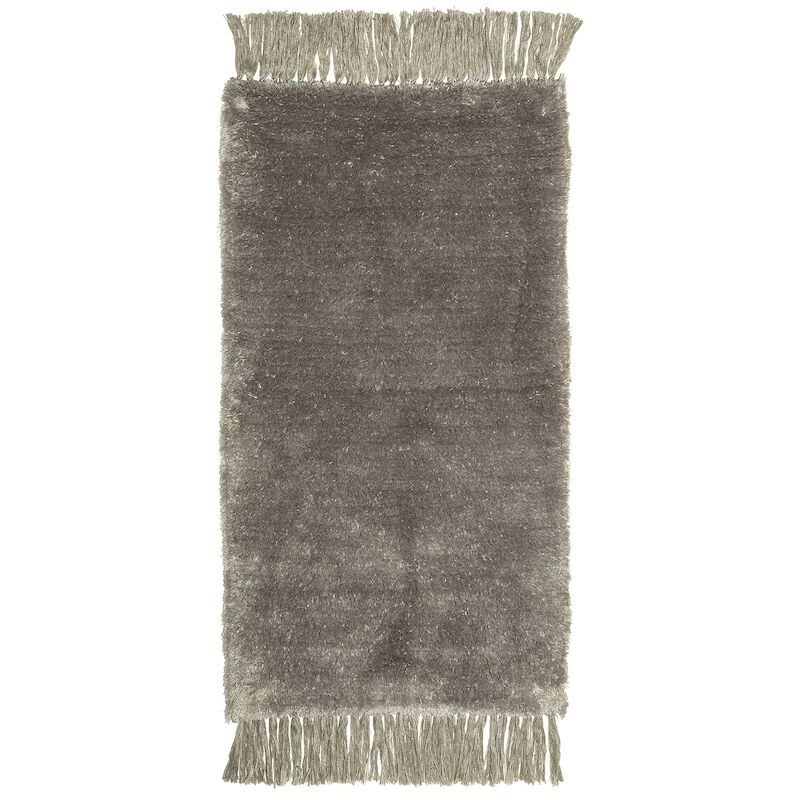 Anno Kuura Kierrätetty PET-lanka Shaggy Matto Harmaa 70x140cm 3 Anno Kuura Kierrätetty PET-lanka Shaggy Matto Harmaa 70x140cm - Image 3