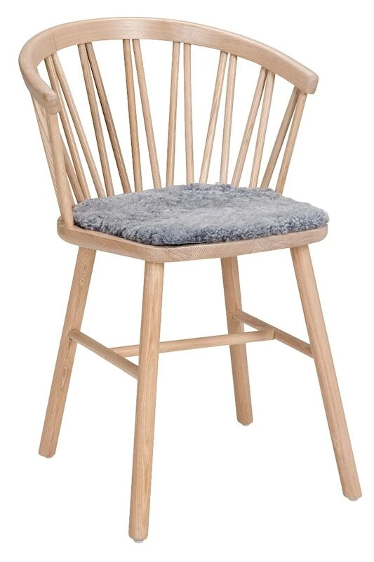 Hans K ZigZag Nojatuolin Pehmuste Lampaantalja Grafiitti 3 Hans K ZigZag Nojatuolin Pehmuste Lampaantalja Grafiitti - Image 3