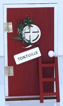 Weiste Tonttuovi 9,5x17 Cm Punainen