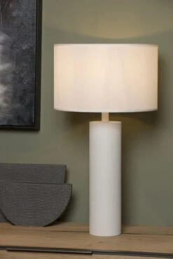 Lucide Yessin Pöytävalaisin Valkoinen