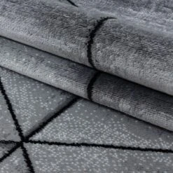 K/M Parma Abstrakt Matto 160x230 Cm Harmaa