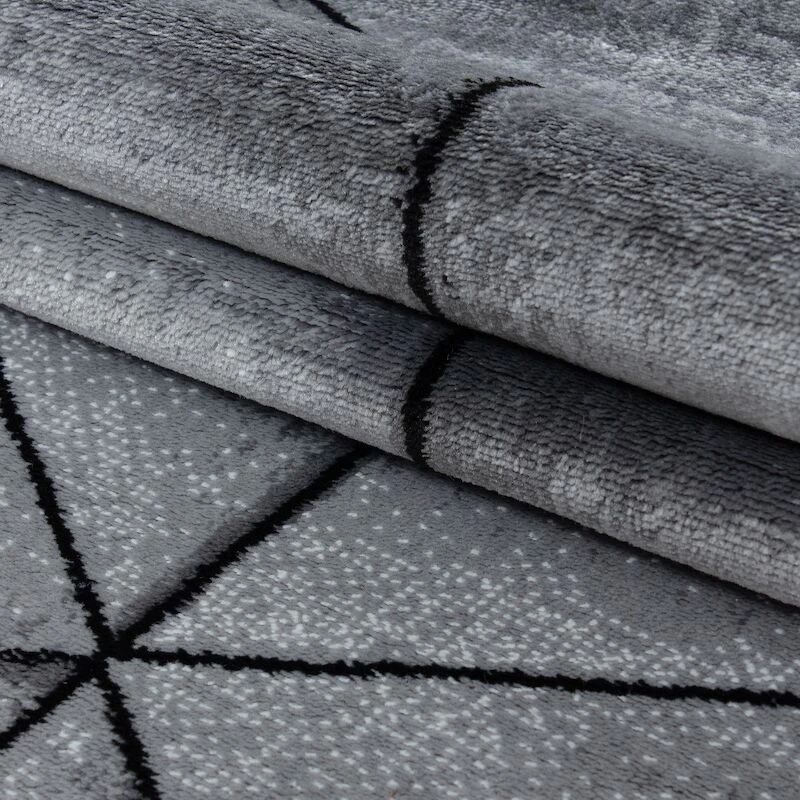 K/M Parma Abstrakt Matto 160x230 Cm Harmaa 1 K/M Parma Abstrakt Matto 160x230 Cm Harmaa