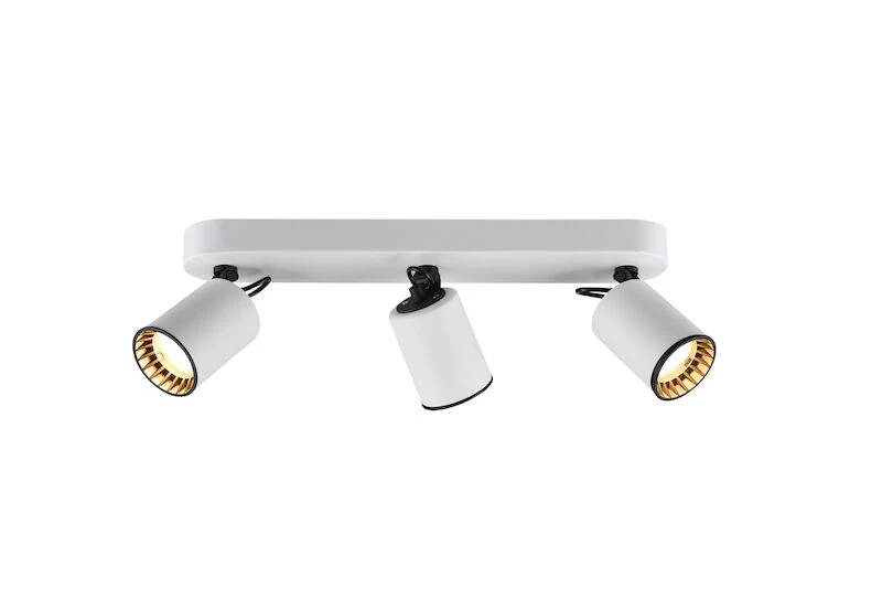 Trio Pago Spotti 3-os. Mattavalkoinen-musta 3 Trio Pago Spotti 3-os. Mattavalkoinen-musta - Image 3