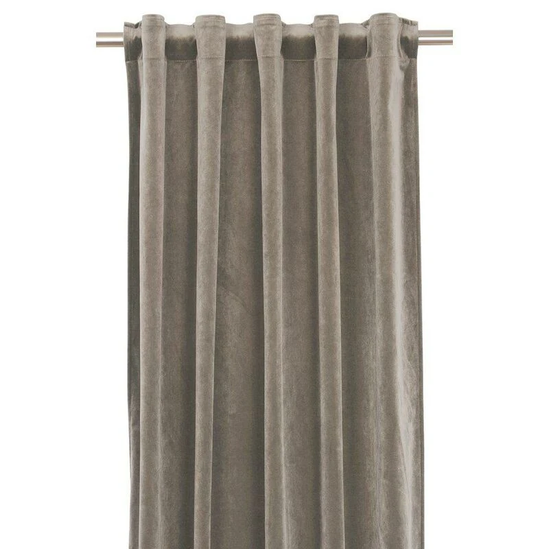 Svanefors Elise Samettiverhot 2x135x280 Cm Tummanharmaa 2 Svanefors Elise Samettiverhot 2x135x280 Cm Tummanharmaa - Image 2