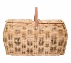 Bloomingville Kori Kantokahvalla Ja Kannella, Rottinki -Yleinen Kotikauppa 90907051 high 1 1