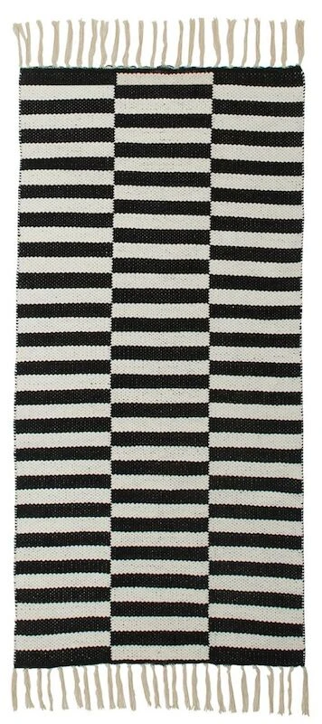 Svanefors Adita Puuvillamatto 70x140 Cm Harmaa-valkoinen 3 Svanefors Adita Puuvillamatto 70x140 Cm Harmaa-valkoinen - Image 3