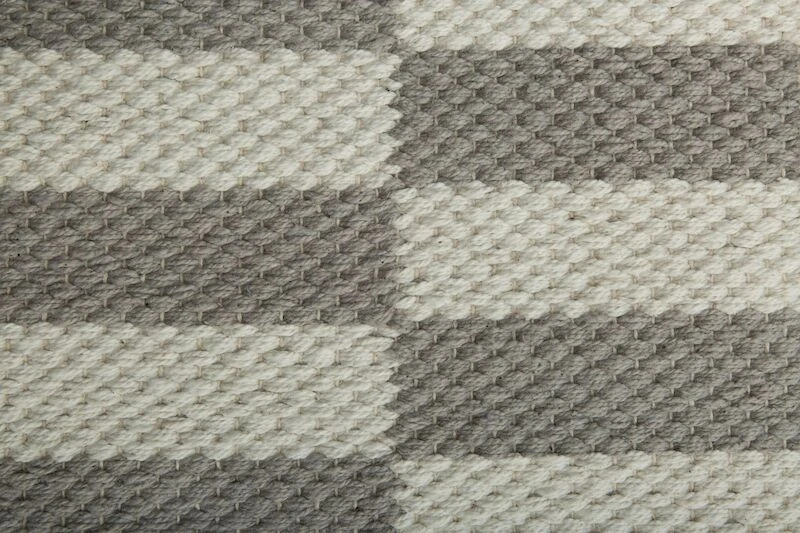 Svanefors Adita Puuvillamatto 70x240 Cm Harmaa-valkoinen 2 Svanefors Adita Puuvillamatto 70x240 Cm Harmaa-valkoinen - Image 2