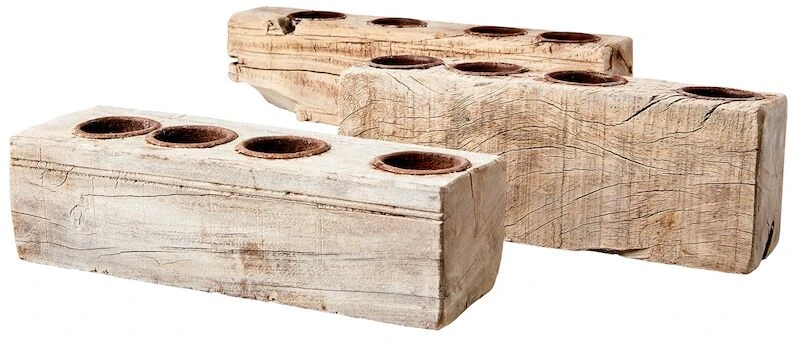 Affari Treasure Kynttilänjalka 33x7x9 Cm Luonnonväri 1 Affari Treasure Kynttilänjalka 33x7x9 Cm Luonnonväri