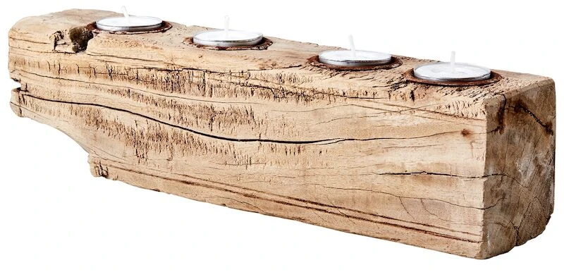 Affari Treasure Kynttilänjalka 33x7x9 Cm Luonnonväri 5 Affari Treasure Kynttilänjalka 33x7x9 Cm Luonnonväri - Image 5