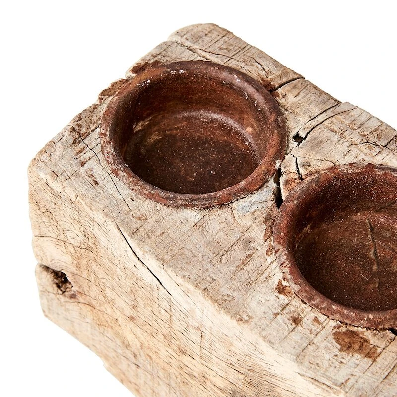 Affari Treasure Kynttilänjalka 33x7x9 Cm Luonnonväri 2 Affari Treasure Kynttilänjalka 33x7x9 Cm Luonnonväri - Image 2