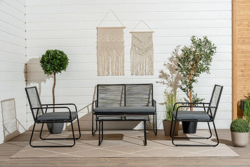 Arvi Sohvaryhmä Musta/harmaa 3 Arvi Sohvaryhmä Musta/harmaa - Image 3