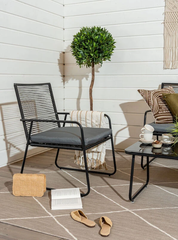 Arvi Sohvaryhmä Musta/harmaa 4 Arvi Sohvaryhmä Musta/harmaa - Image 4