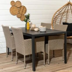 House Nordic Asta 4-hengen Ruokailuryhmä Musta/luonnonväri 11 House Nordic Asta 4-hengen Ruokailuryhmä Musta/luonnonväri -Yleinen Kotikauppa Asta 4 hengen ruokailuryhma web 3