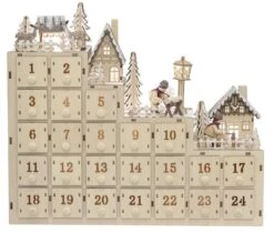 Bloomingville Richie Joulukalenteri Valoilla Luonnonväri 9 Bloomingville Richie Joulukalenteri Valoilla Luonnonväri -Yleinen Kotikauppa Bloomingville Richie joulukalenteri valoilla luonnonvari 1