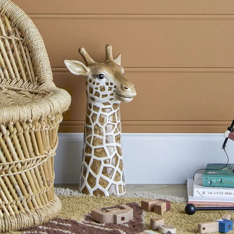 Bloomingville Alazar Kirahvi Maljakko Ruskea 1 Bloomingville Alazar Kirahvi Maljakko Ruskea