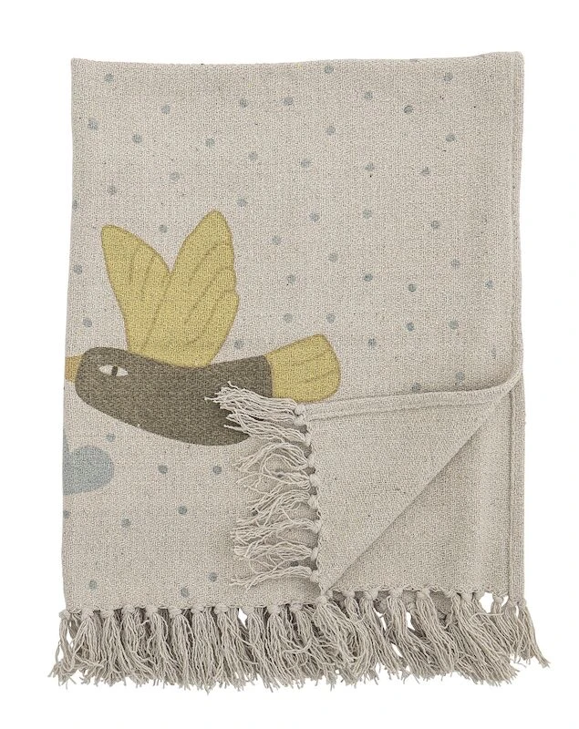 Bloomingville Alois Lasten Torkkupeitto 80x100 Cm Luonnonväri 2 Bloomingville Alois Lasten Torkkupeitto 80x100 Cm Luonnonväri - Image 2