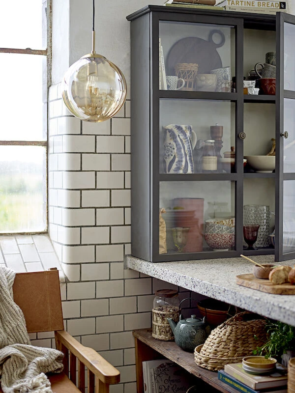 Bloomingville Heloise Riippuvalaisin Ø25 Cm Ruskea 2 Bloomingville Heloise Riippuvalaisin Ø25 Cm Ruskea - Image 2