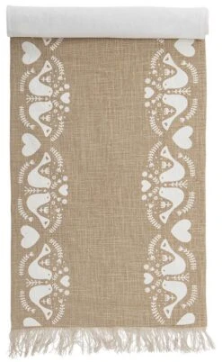 Bloomingville Paule Kaitaliina 46x165 Cm Luonnonväri