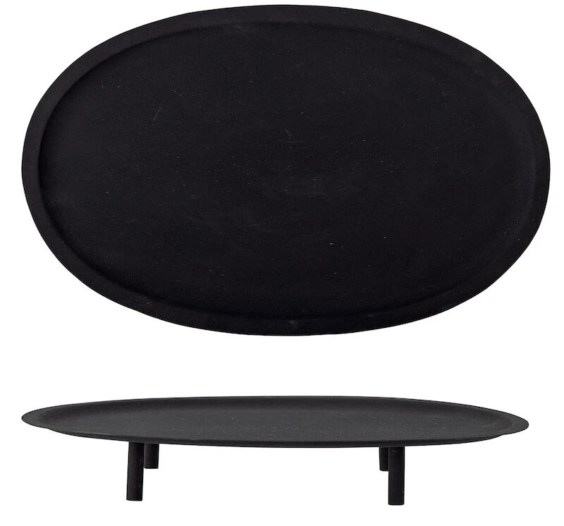 Bloomingville Ra Tarjotin 32x51 Cm Musta 3 Bloomingville Ra Tarjotin 32x51 Cm Musta - Image 3