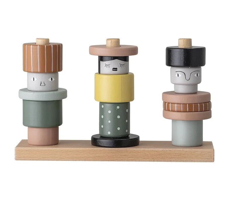 Bloomingville Willia Pinottava Puulelu Harmaa 2 Bloomingville Willia Pinottava Puulelu Harmaa - Image 2