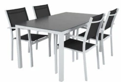 Brafab Rana Puutarhatuoli Musta/valkoinen