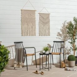 Envy Eva Puutarhatuoli Musta/luonnonväri