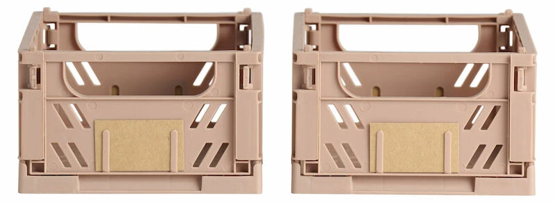 Day Pinottava Kori 17x12,5x7 Cm Vaaleanharmaa 2 Kpl Setti 1 Day Pinottava Kori 17x12,5x7 Cm Vaaleanharmaa 2 Kpl Setti