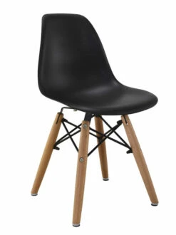 Dio Lastentuoli Musta, Puunväriset Jalat