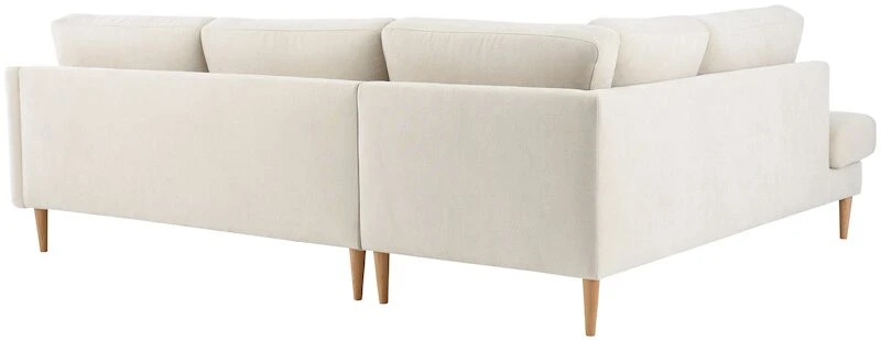 Elegant Avokulmasohva Vasen Beige, Bloq05, Tammijalat 2 Elegant Avokulmasohva Vasen Beige, Bloq05, Tammijalat - Image 2