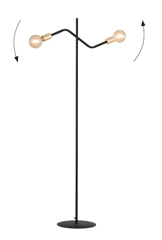 Emibig Bolt Lattiavalaisin Musta/kulta 1 Emibig Bolt Lattiavalaisin Musta/kulta