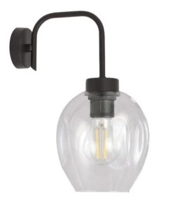 Emibig Lukka Seinävalaisin Musta/kirkas