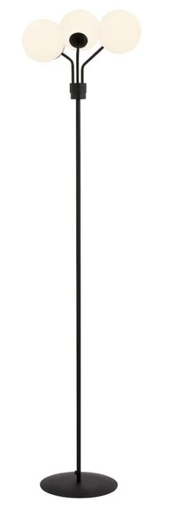 Emibig Nova Lattiavalaisin Musta/opaali 5 Emibig Nova Lattiavalaisin Musta/opaali -Yleinen Kotikauppa Emibig nova lattiavalaisin musta opaali 1