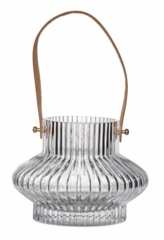 Fanni K Lampi Maljakko Nahkakahvalla 16x12,5 Cm 4 Fanni K Lampi Maljakko Nahkakahvalla 16x12,5 Cm - Image 4