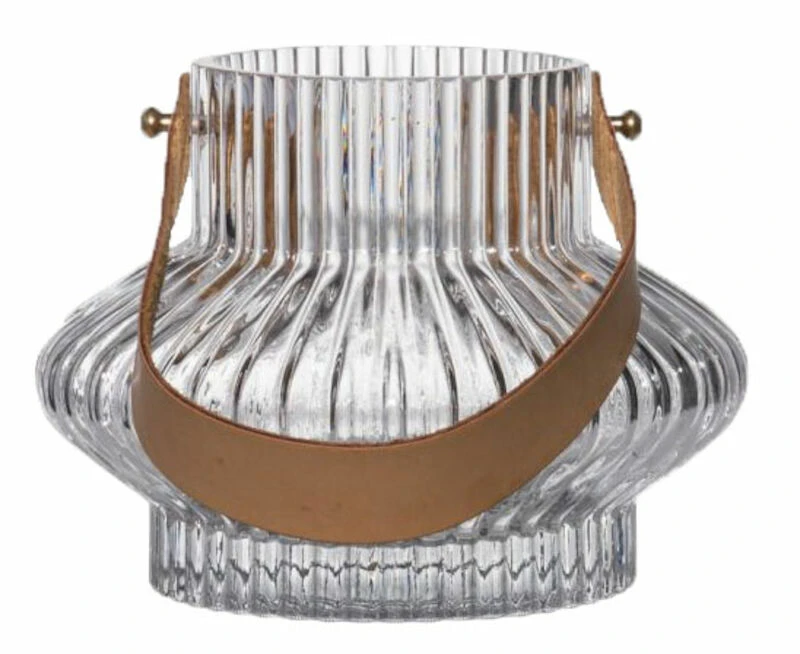 Fanni K Lampi Maljakko Nahkakahvalla 16x12,5 Cm 2 Fanni K Lampi Maljakko Nahkakahvalla 16x12,5 Cm - Image 2