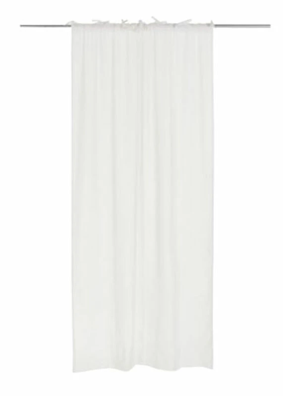 Fanni K Pellava Sivuverho 140x240 Cm Valkoinen 2 Fanni K Pellava Sivuverho 140x240 Cm Valkoinen - Image 2