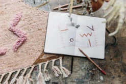 Finarte Moment Juuttimatto 200x300 Cm Roosa