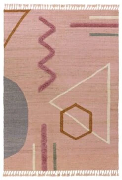 Finarte Moment Juuttimatto 200x300 Cm Roosa -Yleinen Kotikauppa Finarte moment juuttimatto