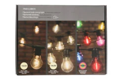 Finnlumor Filament Kirkas Valoketju Kierre 10LED -Yleinen Kotikauppa Finnlumor filament kirkas kierre valoketju pakkaus