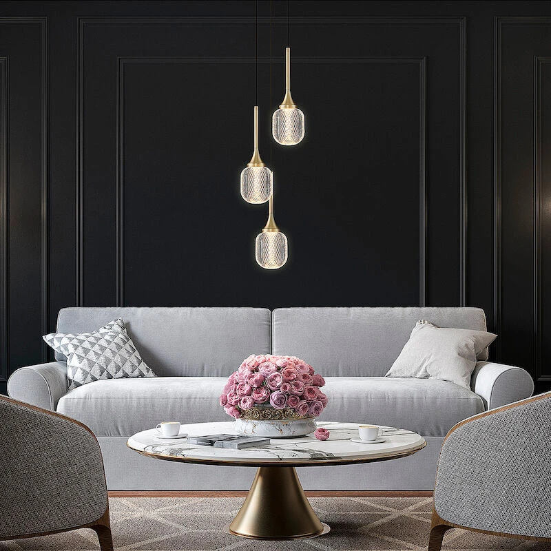 Grönlund Champagne Riippuvalaisin 3-osainen Messinki 1 Grönlund Champagne Riippuvalaisin 3-osainen Messinki