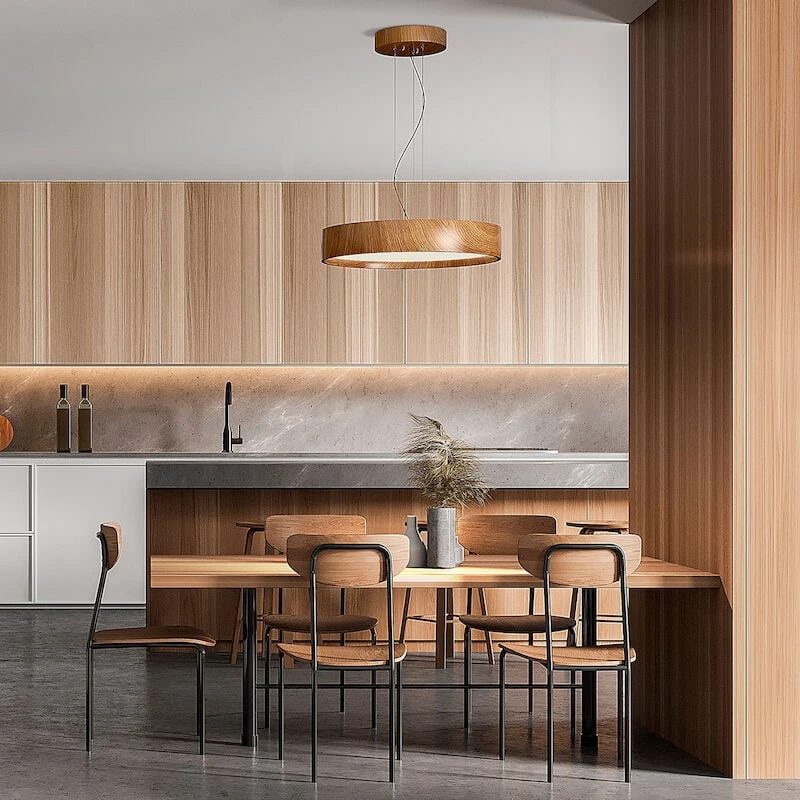 Grönlund Oak Riippuvalaisin Ø 70 Cm Tammi 1 Grönlund Oak Riippuvalaisin Ø 70 Cm Tammi