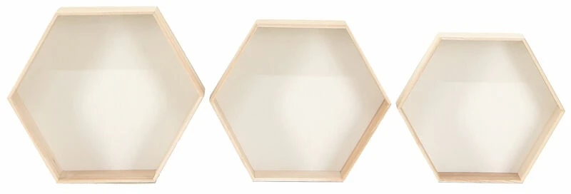 Haiko Seinähylly Sarja Luonnonväri/valkoinen 2 Haiko Seinähylly Sarja Luonnonväri/valkoinen - Image 2